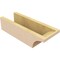 Ekena Millwork 6in. W x 4in. H x 16in. L Huntington Woodgrain TimberThane Rafter Tail, Primed Tan RFTUR06X04X16HUNRCPR - alternate 5